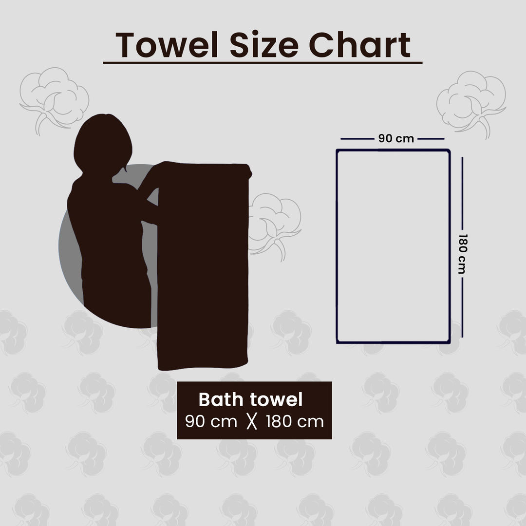 Kama 100% Cotton Bath Towel in 450 GSM