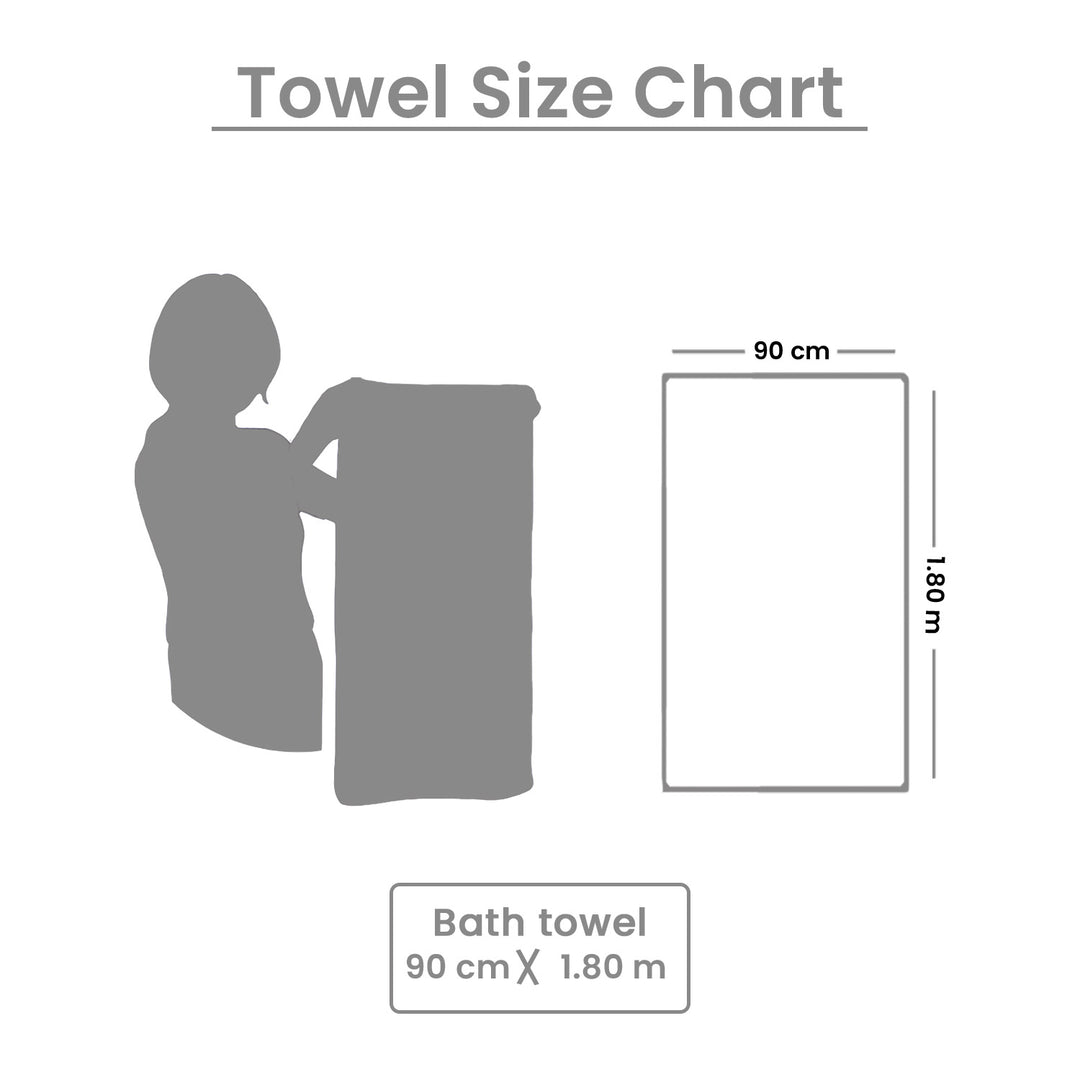 Kama 100% Cotton Towel in 450 GSM