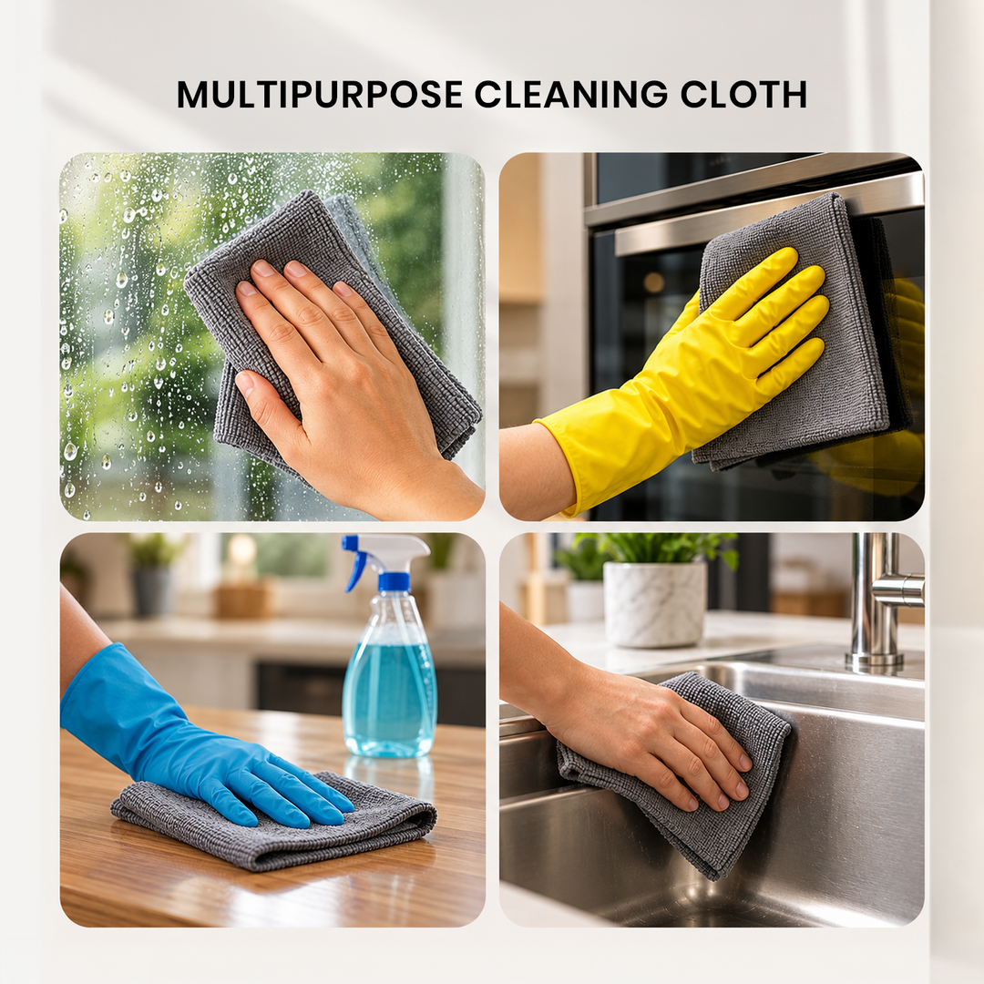 Tear Away Microfiber Multipurpose Cleaning Cloth Roll