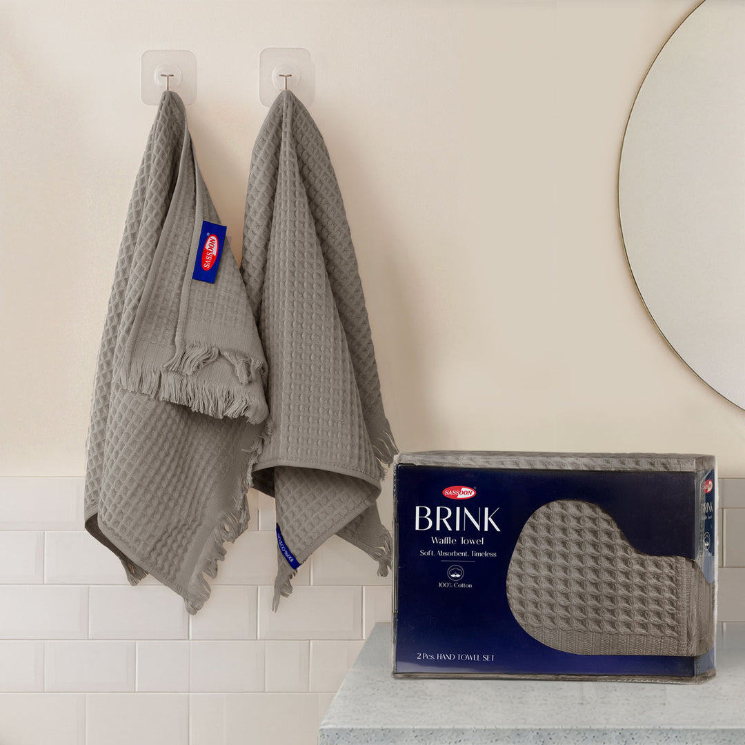 Brink 100% Cotton Premium Waffle Towel