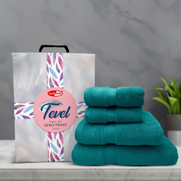 Tevel Zero Twist 100% Cotton Towel – 700 GSM
