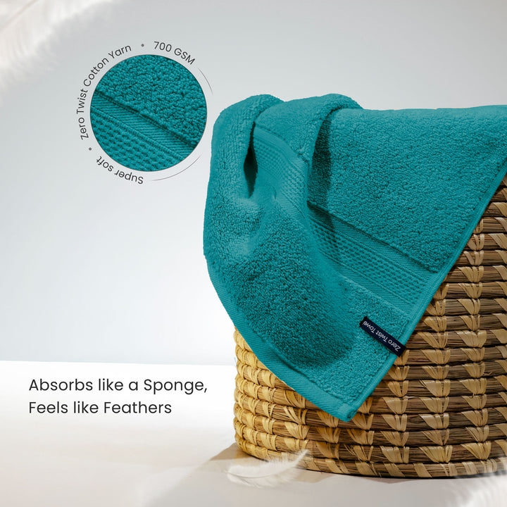 Tevel Zero Twist 100% Cotton Towel – 700 GSM