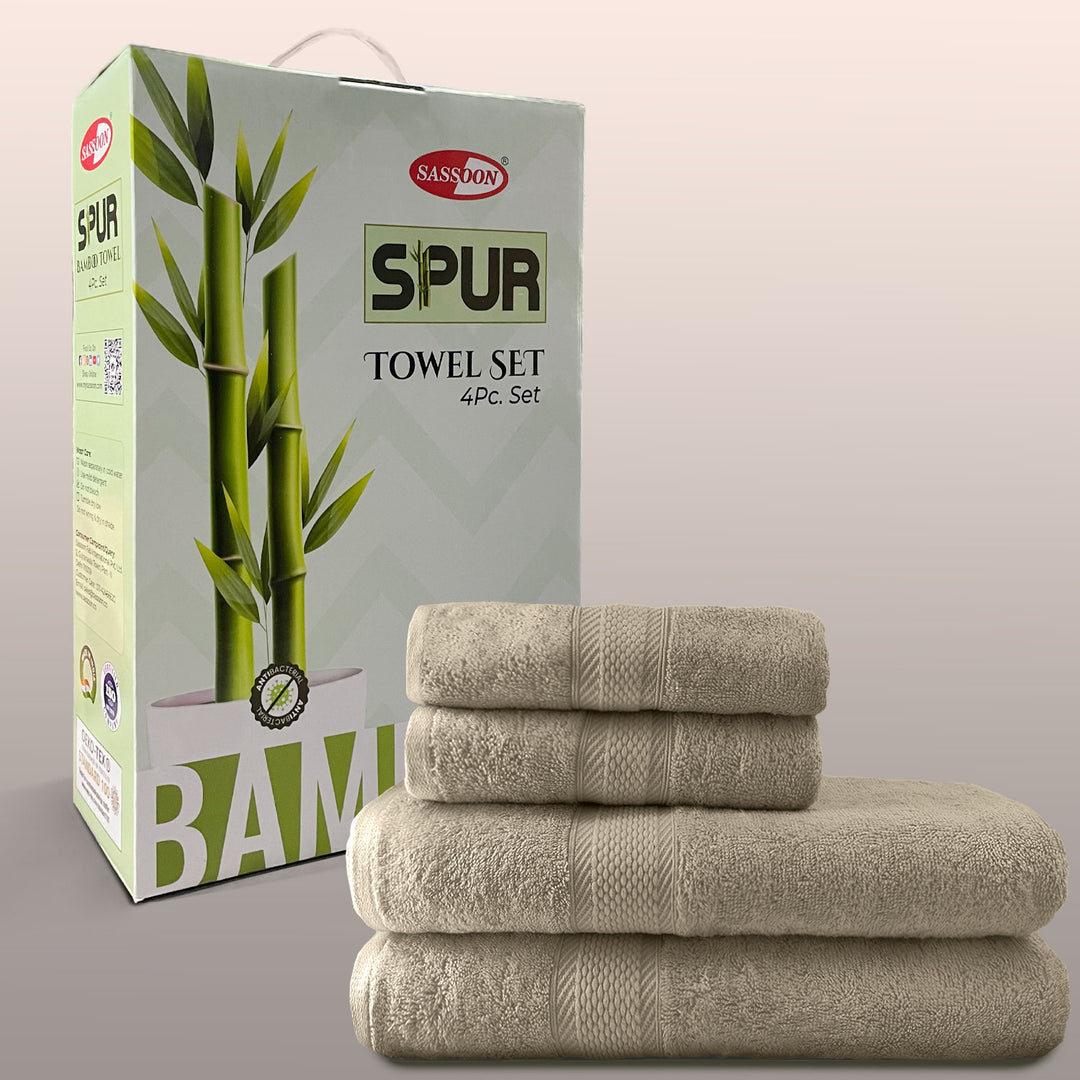 Spur Bamboo Towel Gift Set in 525 GSM