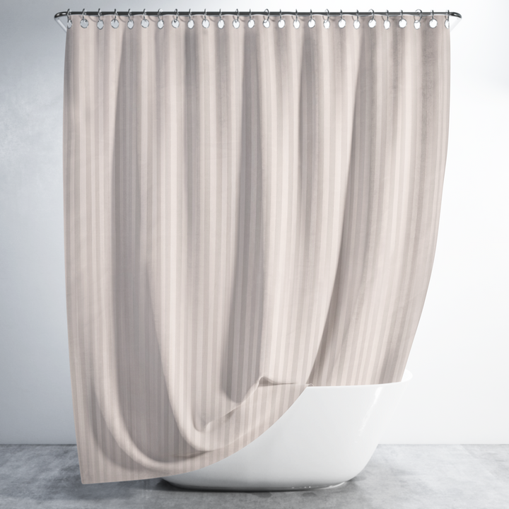 Hilton Waterproof Shower Curtain with Hooks