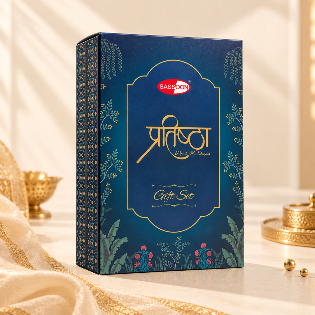 Pratishtha Printed Bedsheet Gift Set (Assorted)