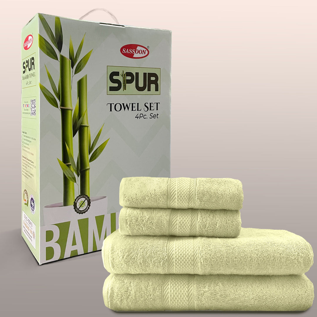 Spur Bamboo Towel Gift Set in 525 GSM