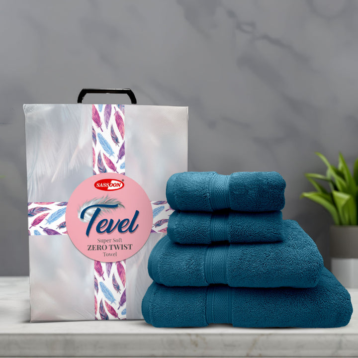 Tevel Zero Twist 100% Cotton Towel – 700 GSM