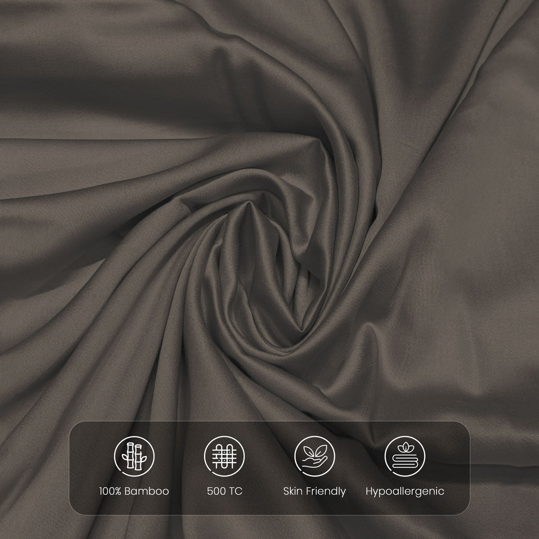 Spur 100% Bamboo Super King Size Bedsheet 500TC