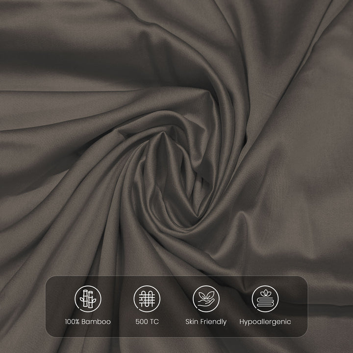 Spur 100% Bamboo Super King Size Bedsheet 500TC