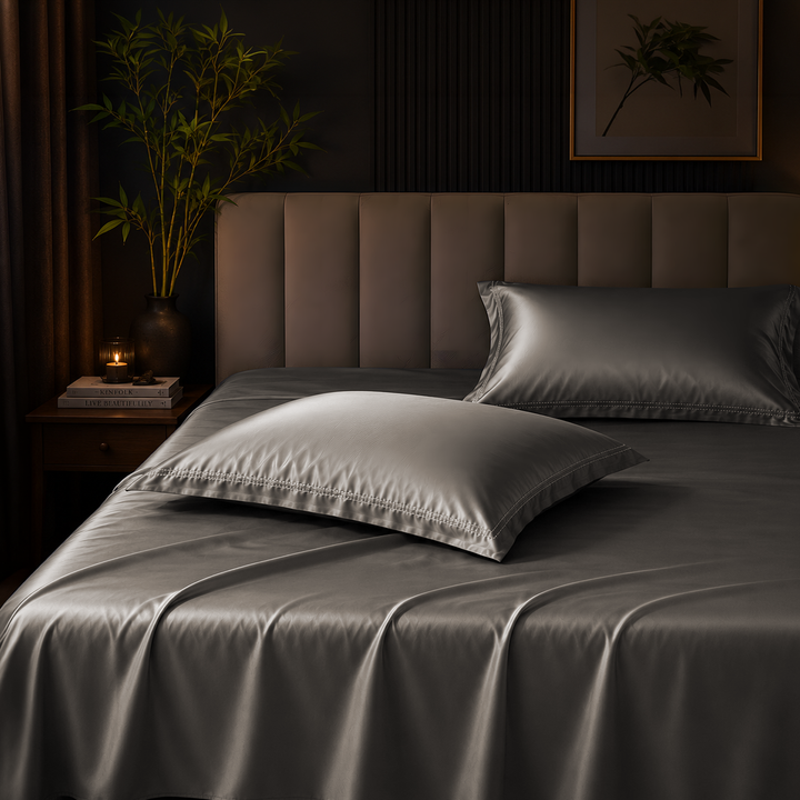 Spur 100% Bamboo Super King Size Bedsheet 500TC