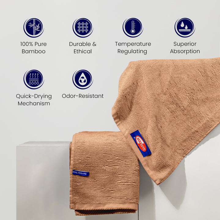 Deslay 100% Bamboo Towel