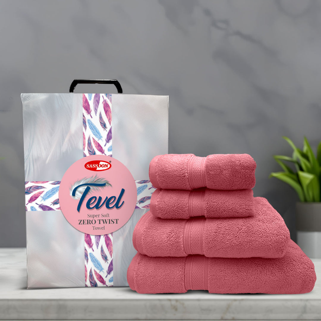 Tevel Zero Twist 100% Cotton Towel – 700 GSM