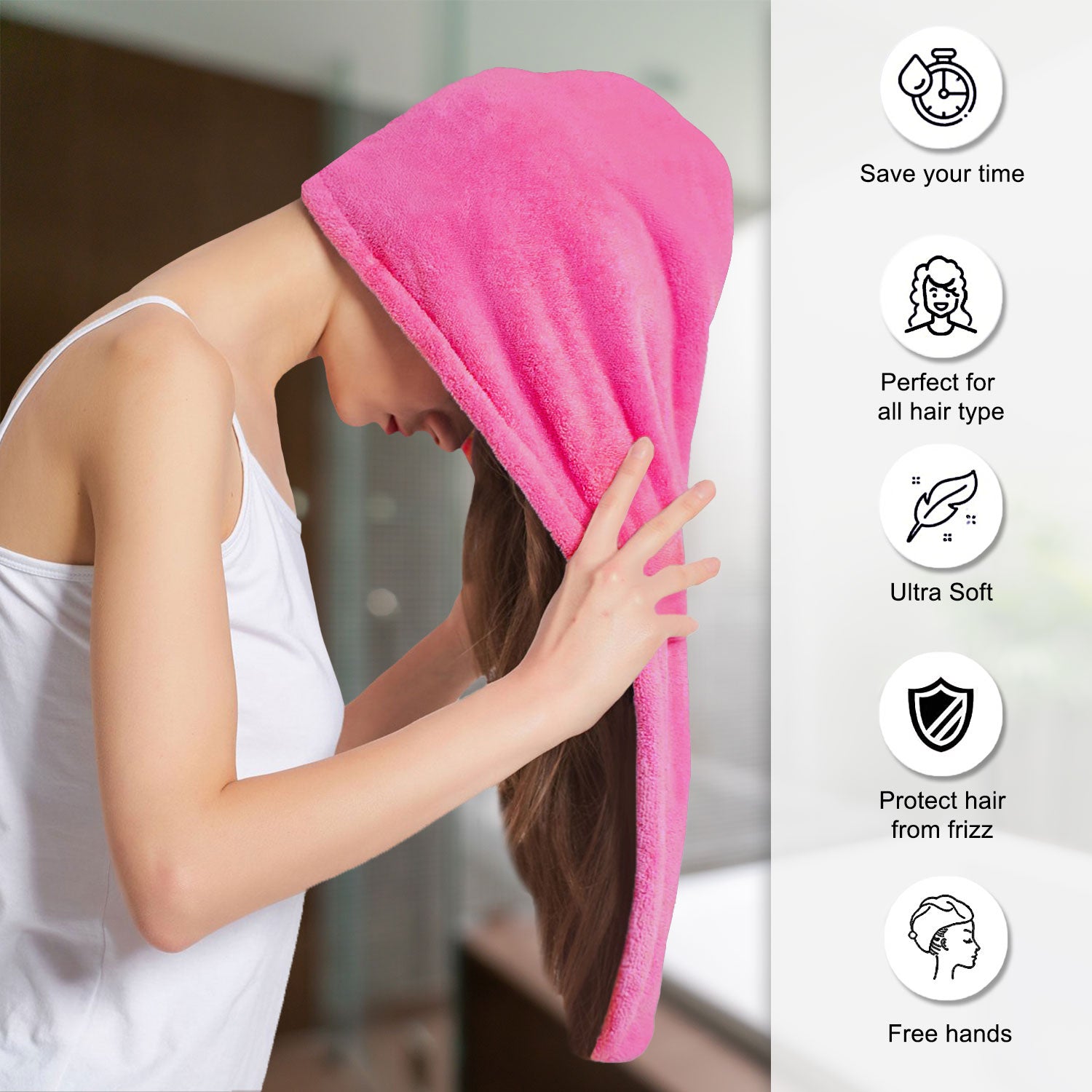 Hair wrap shower sale