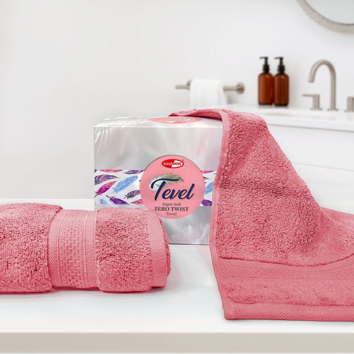 Tevel Zero Twist 100% Cotton Towel – 700 GSM