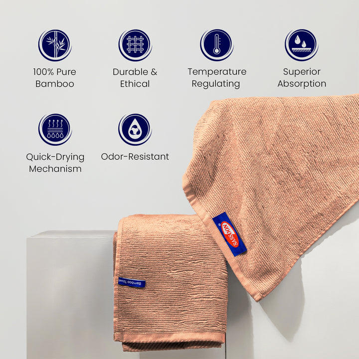 Deslay 100% Bamboo Towel