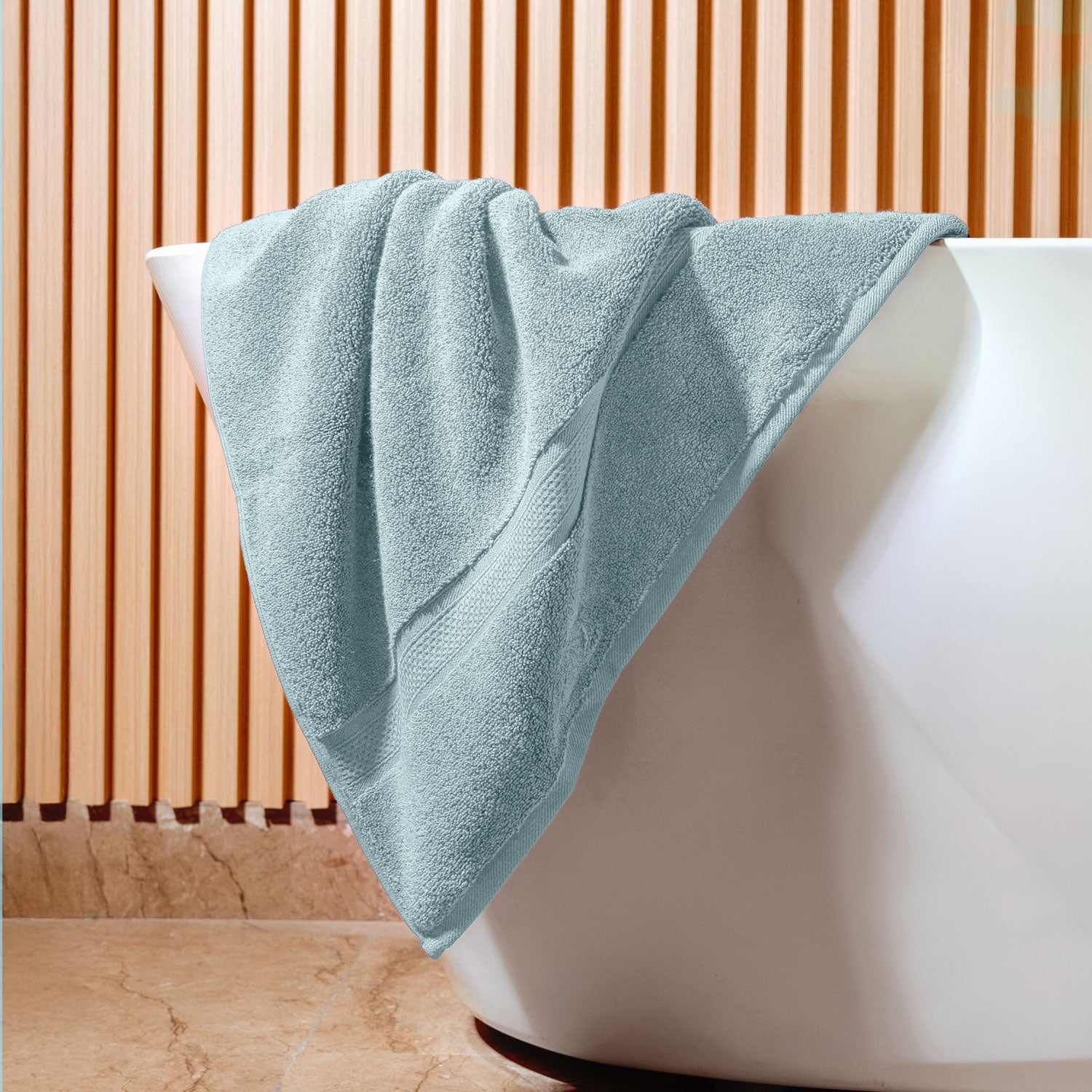 Buy Tevel Zero Twist 100% Cotton Premium Towel, 700 GSM, Skin