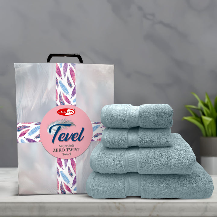 Tevel Zero Twist 100% Cotton Towel – 700 GSM