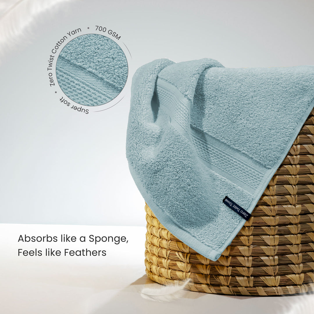 Tevel Zero Twist 100% Cotton Towel – 700 GSM