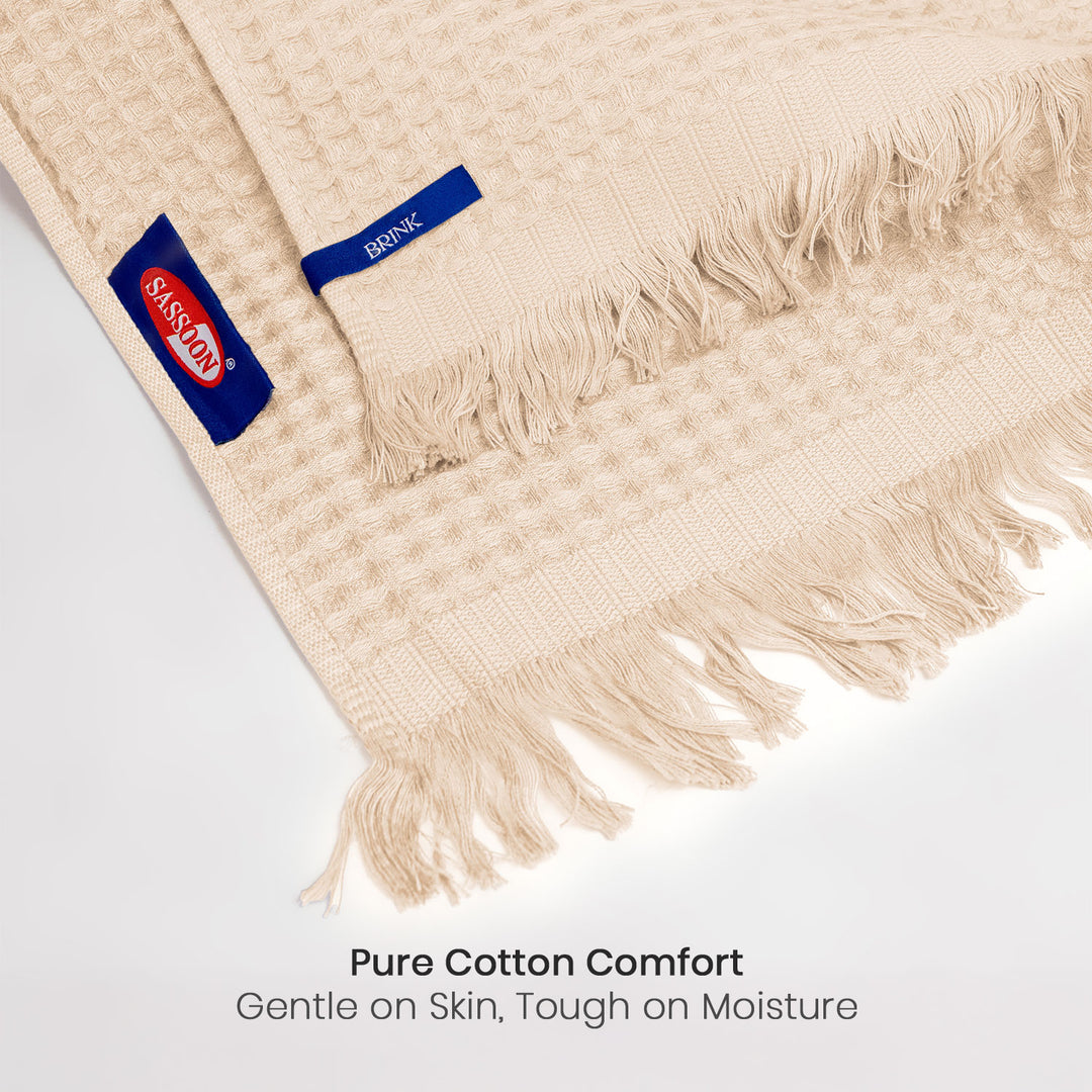Brink 100% Cotton Premium Waffle Towel