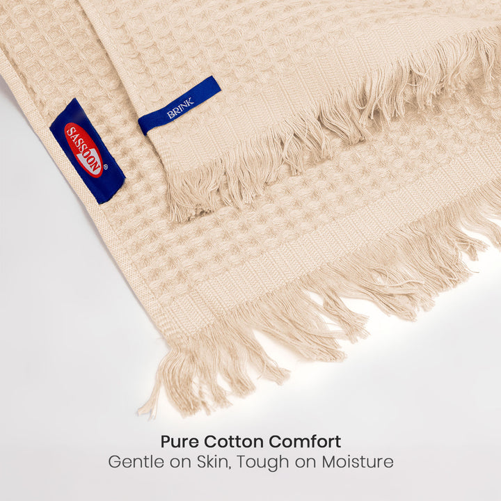 Brink 100% Cotton Premium Waffle Towel