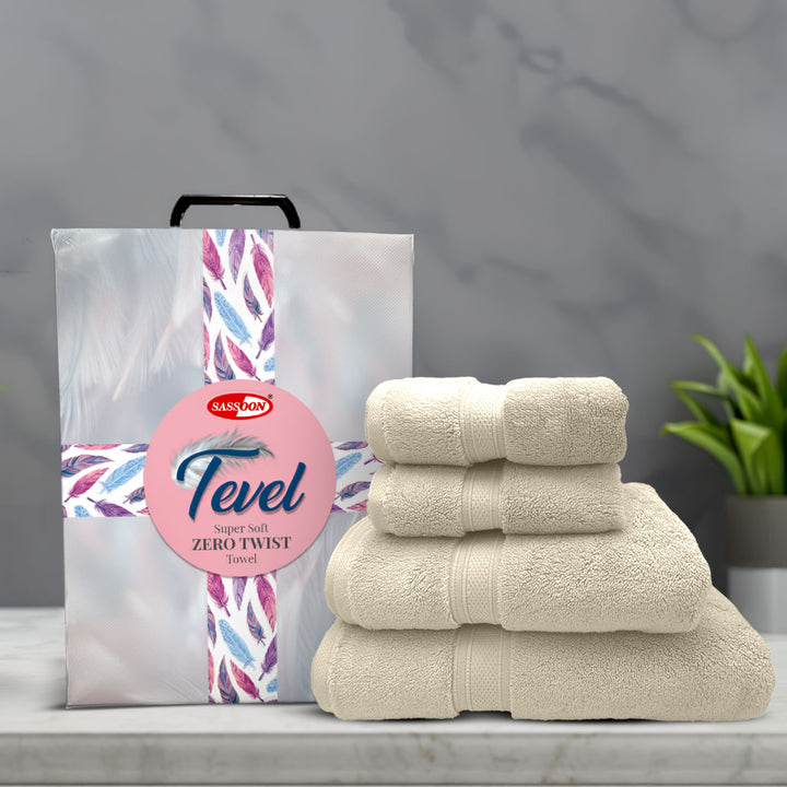 Tevel Zero Twist 100% Cotton Towel – 700 GSM