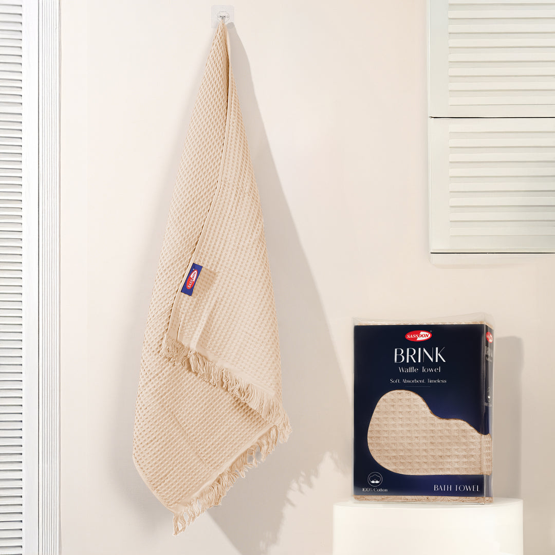 Brink 100% Cotton Premium Waffle Towel
