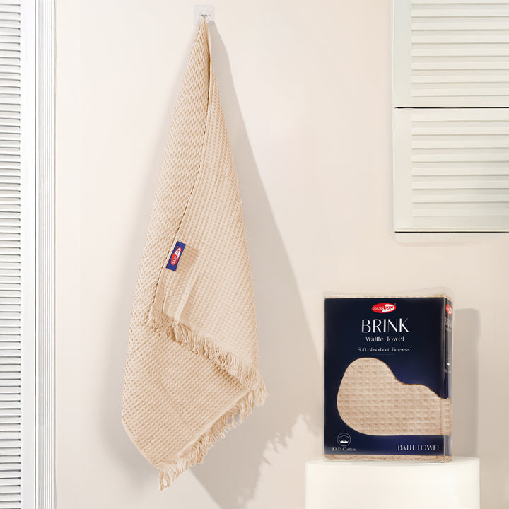 Brink 100% Cotton Premium Waffle Towel