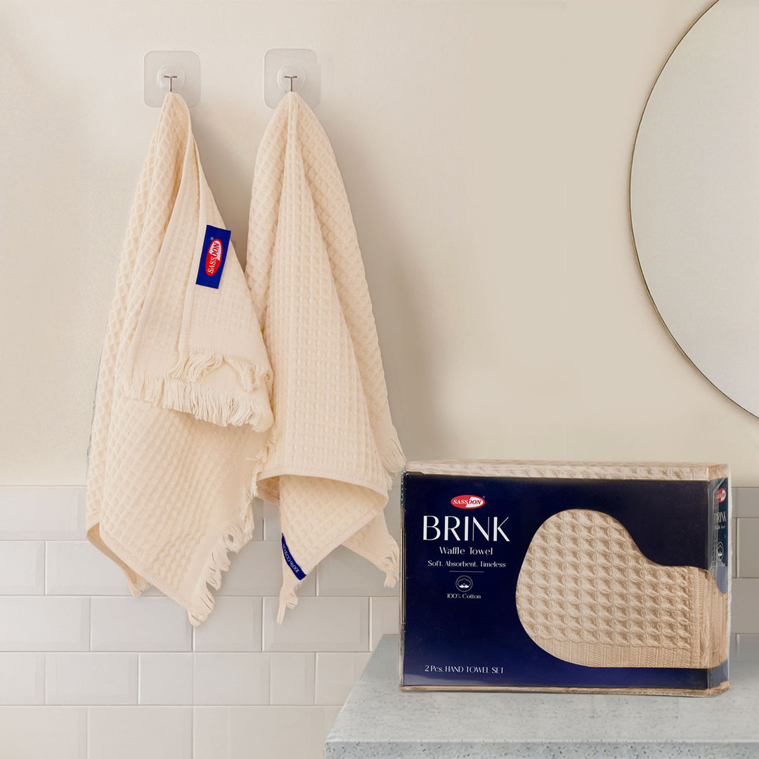 Brink 100% Cotton Premium Waffle Towel