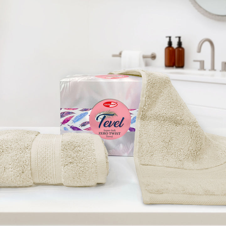 Tevel Zero Twist 100% Cotton Towel – 700 GSM