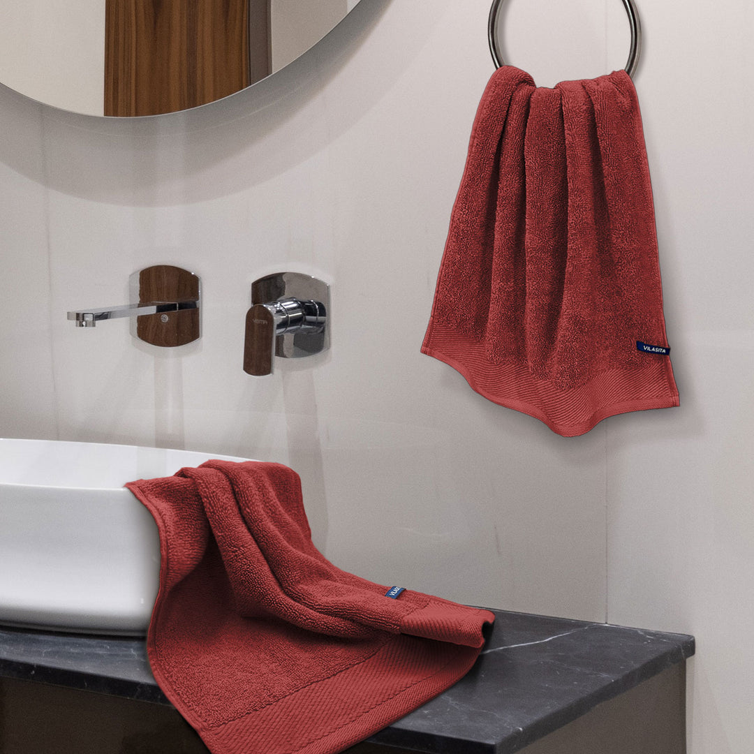 Vilasita Combed Cotton Towel in 650 GSM