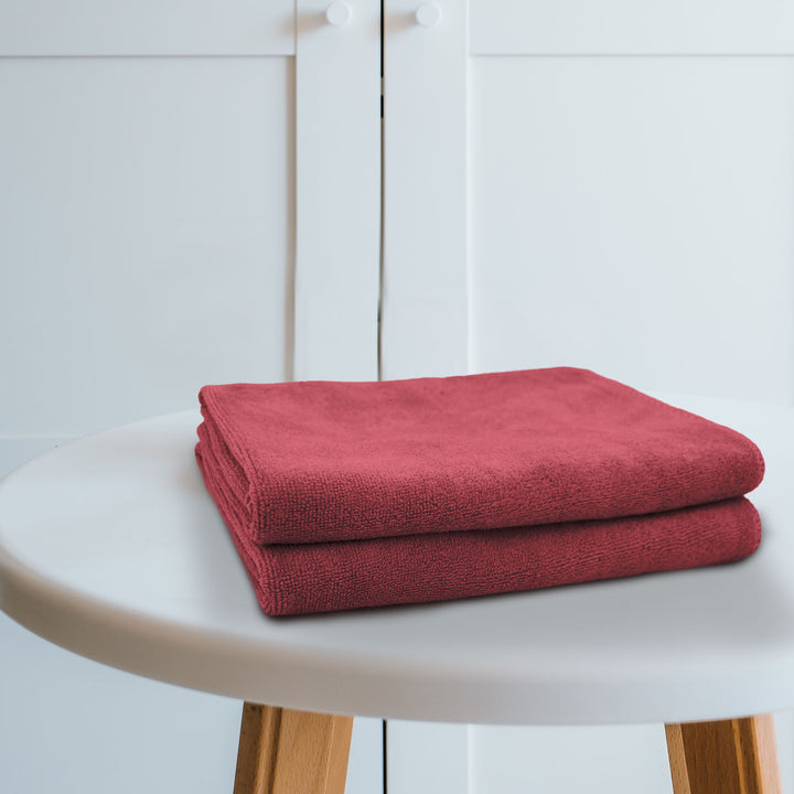 Caldezonia Microfiber Face Towel Pack in 450 GSM