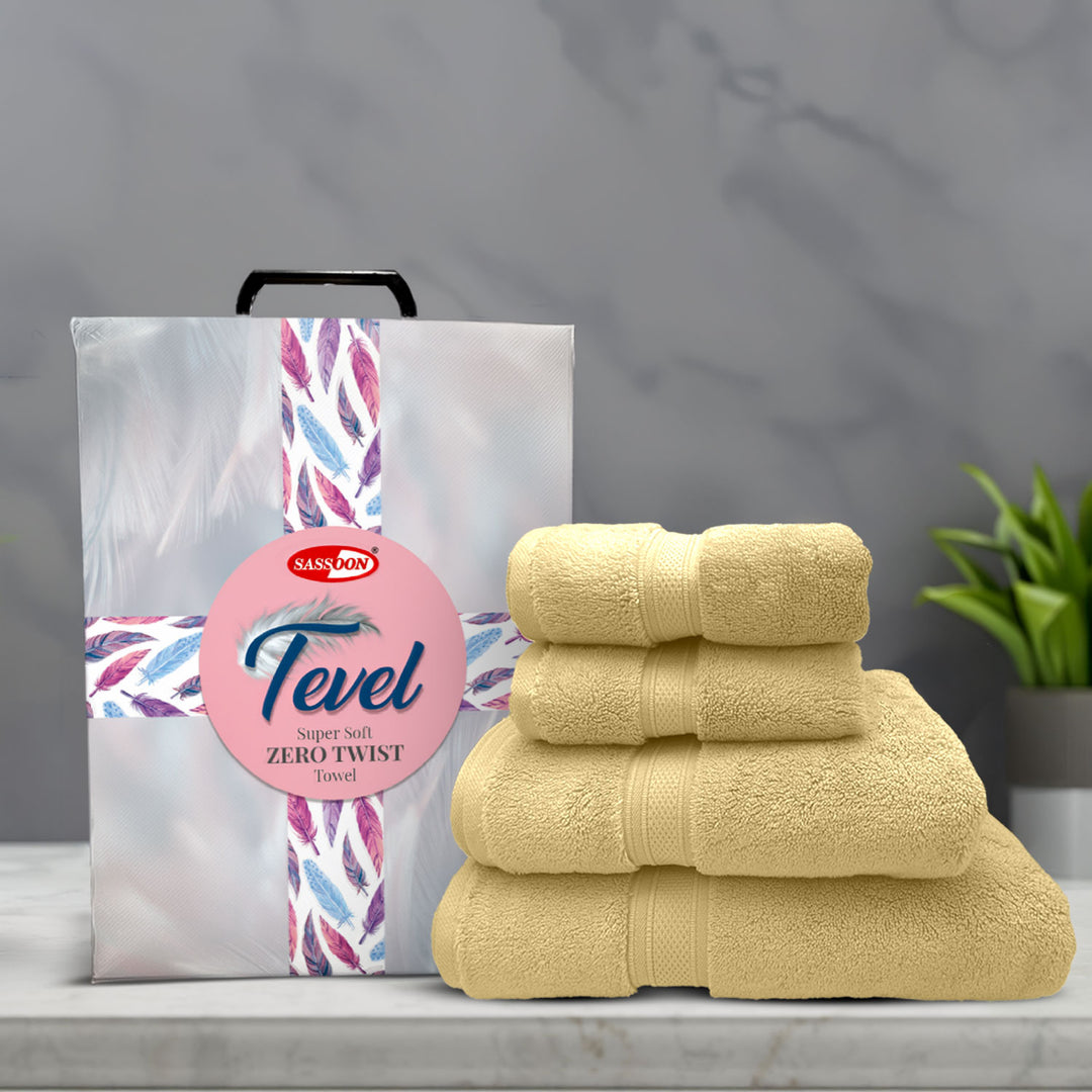 Tevel Zero Twist 100% Cotton Towel – 700 GSM