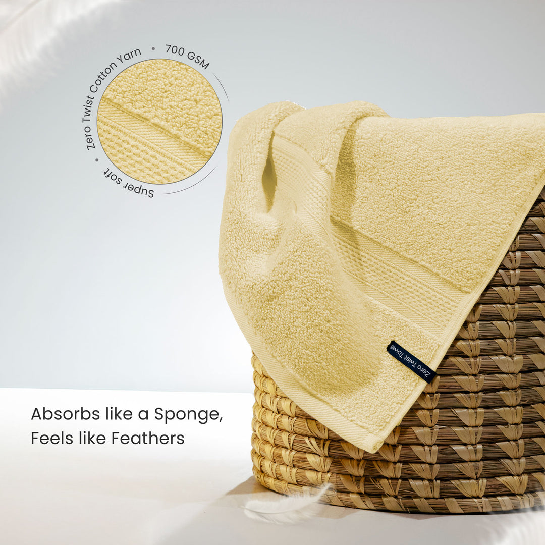 Tevel Zero Twist 100% Cotton Towel – 700 GSM