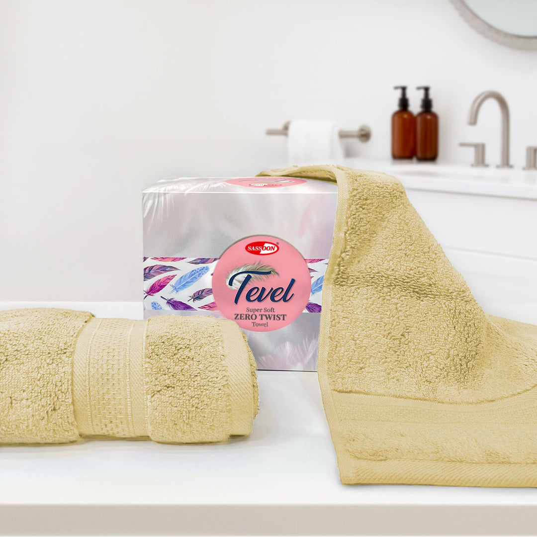 Tevel Zero Twist 100% Cotton Towel – 700 GSM