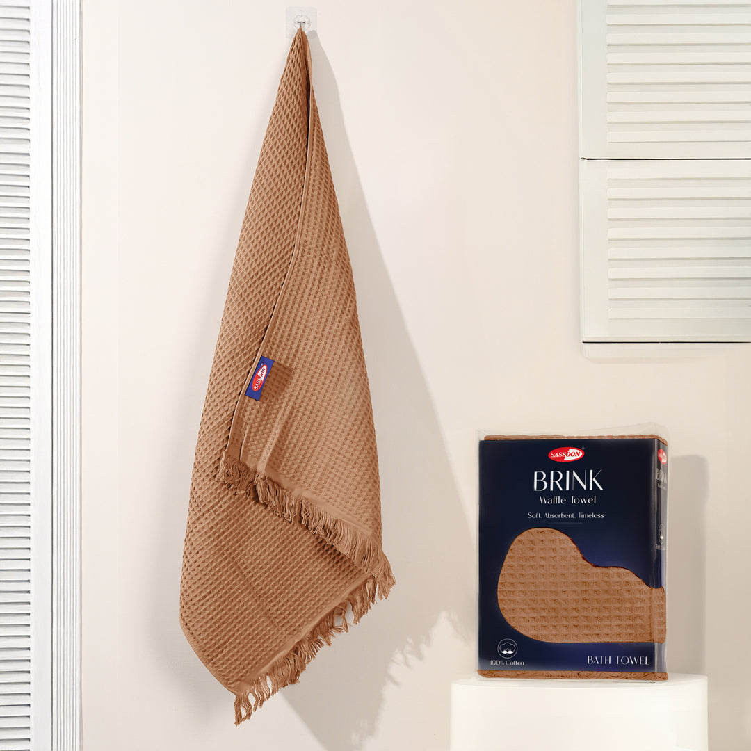 Brink 100% Cotton Premium Waffle Towel