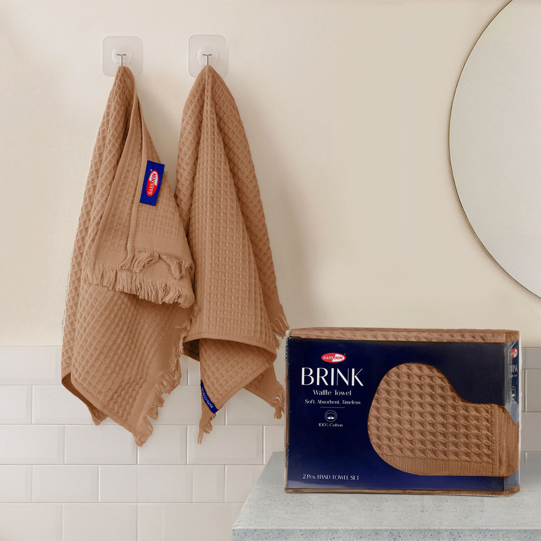 Brink 100% Cotton Premium Waffle Towel