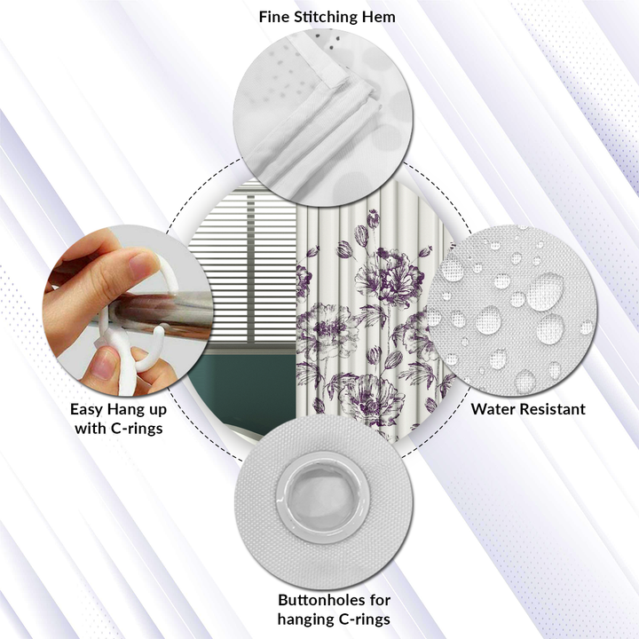 Features of Shower Curtains 