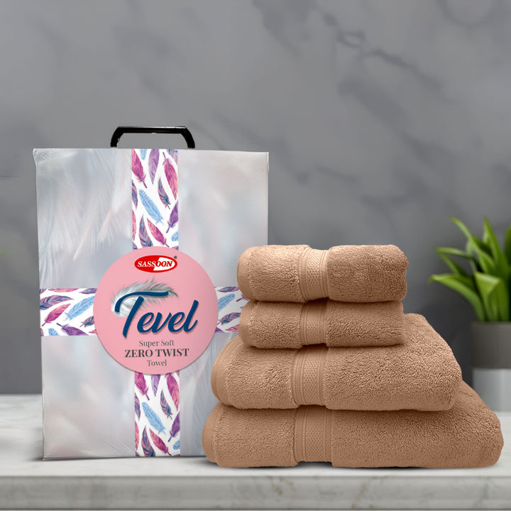 Tevel Zero Twist 100% Cotton Towel – 700 GSM