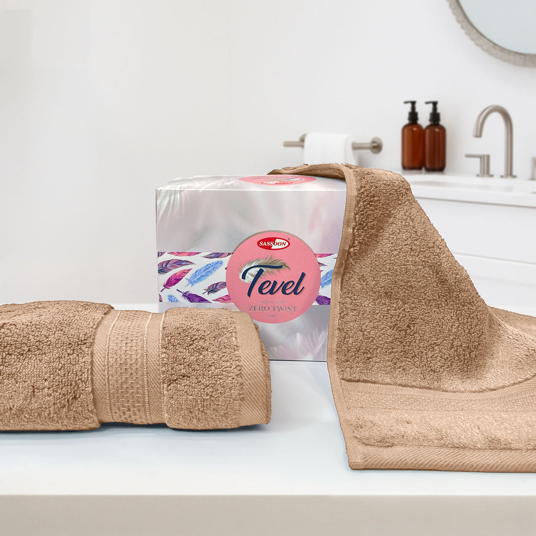 Tevel Zero Twist 100% Cotton Towel – 700 GSM