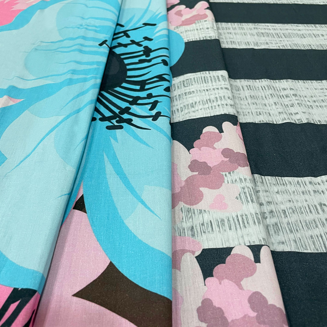 Warren Super King Printed Bedsheet - 400 TC