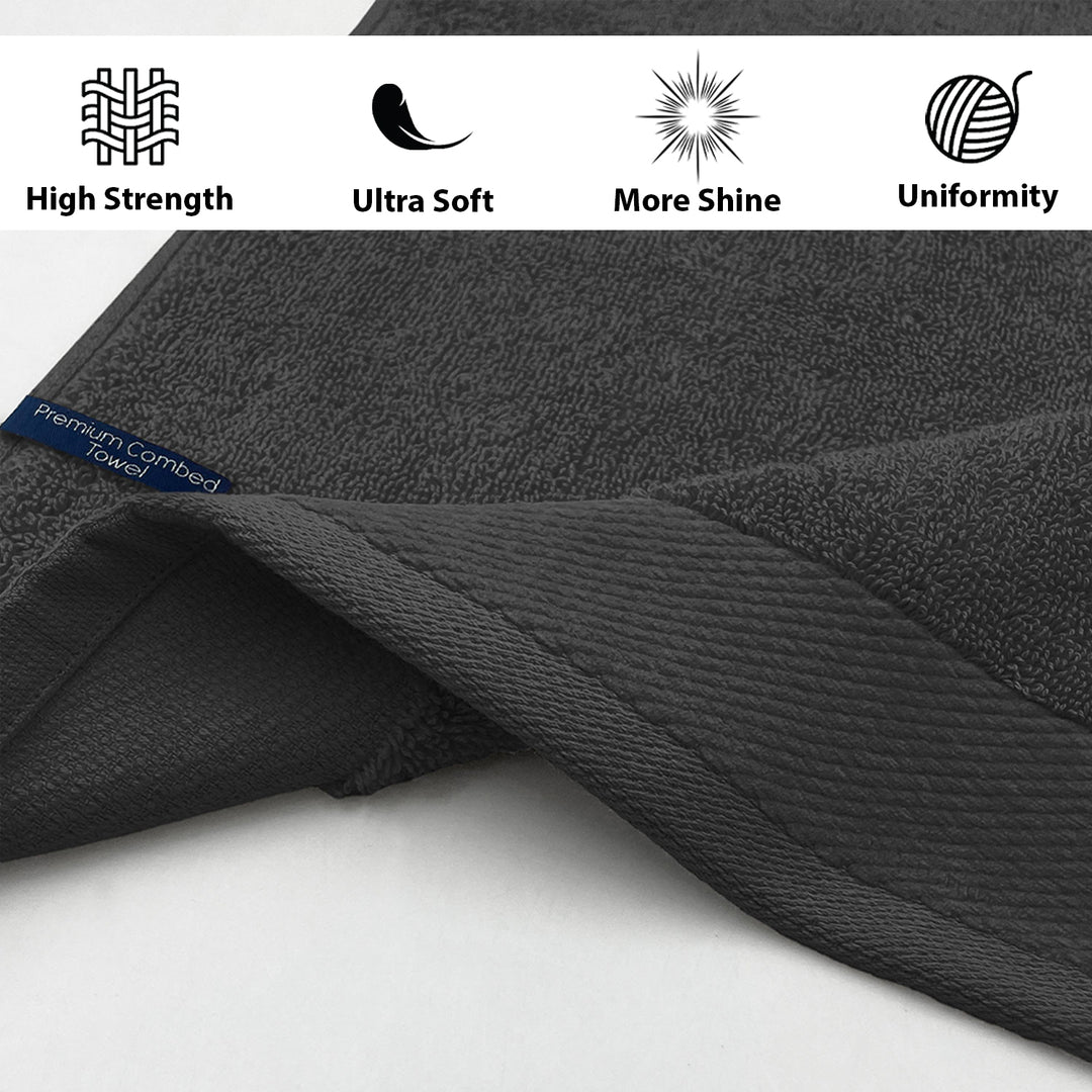 Vilasita Combed Cotton Hand Towel Pack in 650 GSM