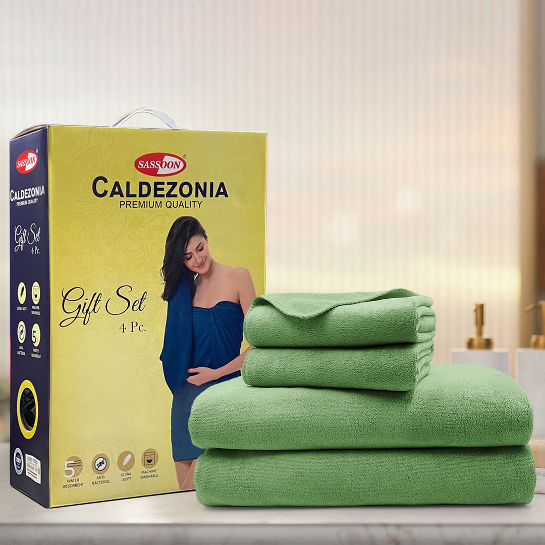 Caldezonia Microfiber Towels in 450 GSM