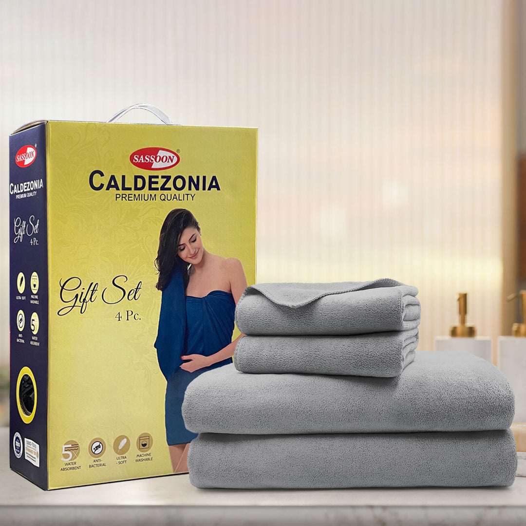 Caldezonia Microfiber Towels in 450 GSM