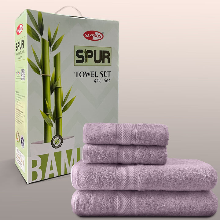 Spur Bamboo Towel Gift Set in 525 GSM