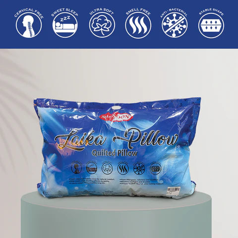 Laika Quilted Breathable Microfiber Pillow