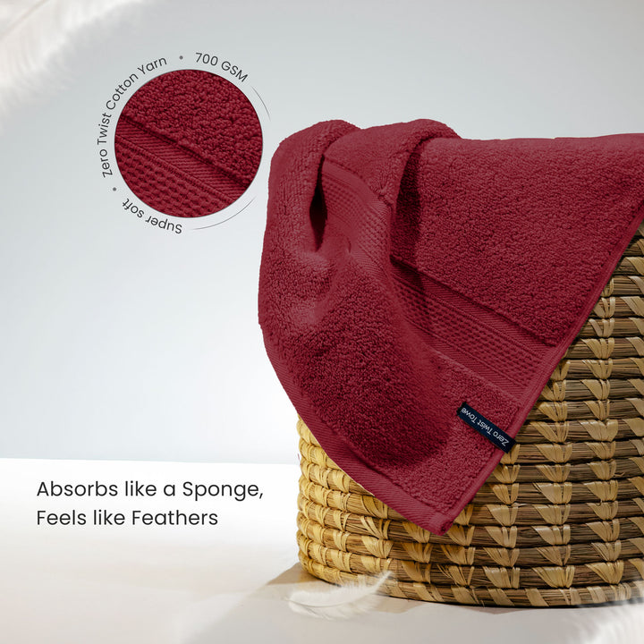 Tevel Zero Twist 100% Cotton Towel – 700 GSM
