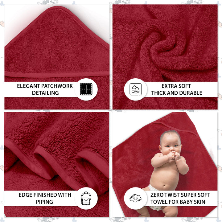 Tevel Zero Twist Baby Hooded Towel