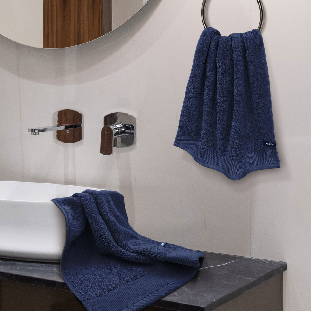 Vilasita Combed Cotton Towel in 650 GSM