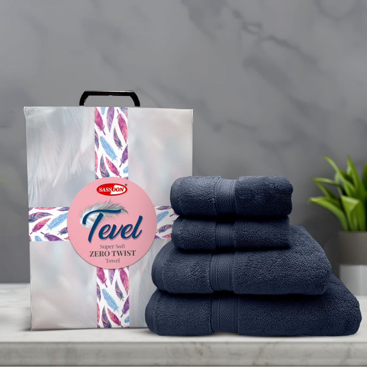 Tevel Zero Twist 100% Cotton Towel – 700 GSM