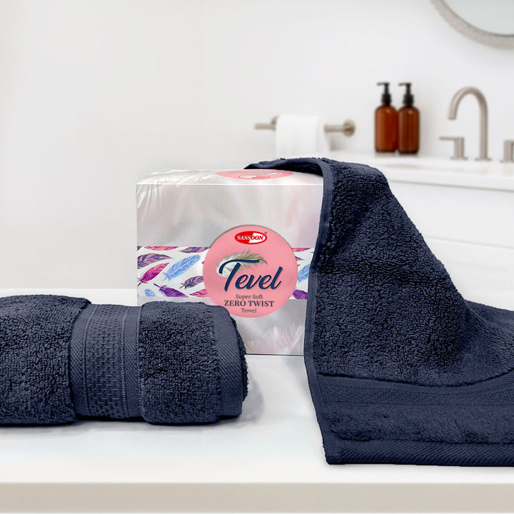 Tevel Zero Twist 100% Cotton Towel – 700 GSM